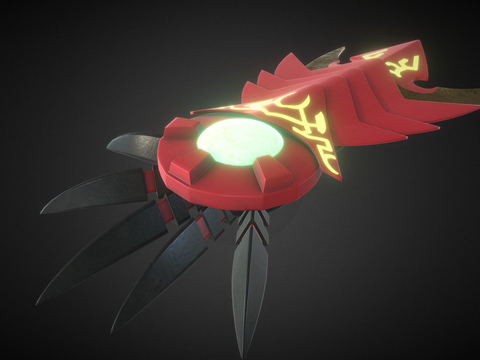  DXD增强装备 动漫设备3d模型 