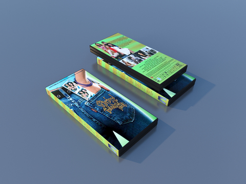  光盘盒 碟片盒 游戏盘3d模型 