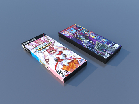  光盘盒 碟片盒 游戏盘3d模型 