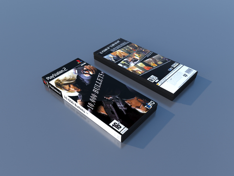  光盘盒 碟片盒 游戏盘3d模型 