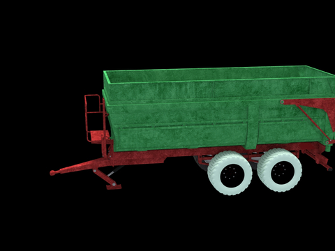  拖拉机 农场设备3d模型 