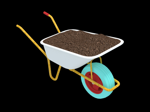  拖拉机 农场设备3d模型 