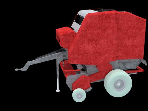  拖拉机 农场设备3d模型 