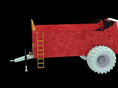  拖拉机 农场设备3d模型 