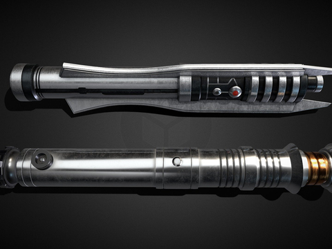  动漫道具 科幻剑 光剑3d模型 