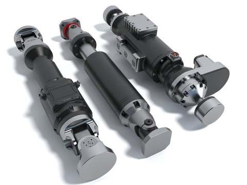  工业五金 减震器 五金零件3d模型 