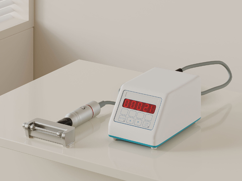  现代医疗器材 植皮器动刀3d模型 