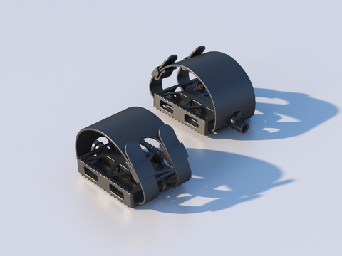  简约五金件 零件3d模型 