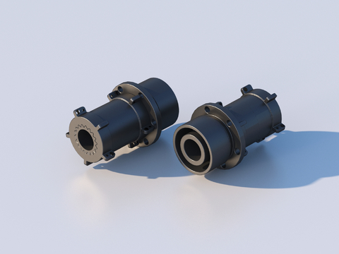  简约五金件 零件3d模型 