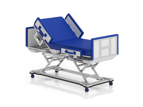  病床 医疗器械3d模型 