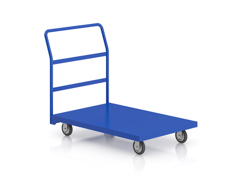  手推车 搬运车 平板车 推货车3d模型 