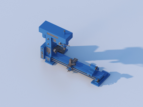  机械机床 机器设备3d模型 