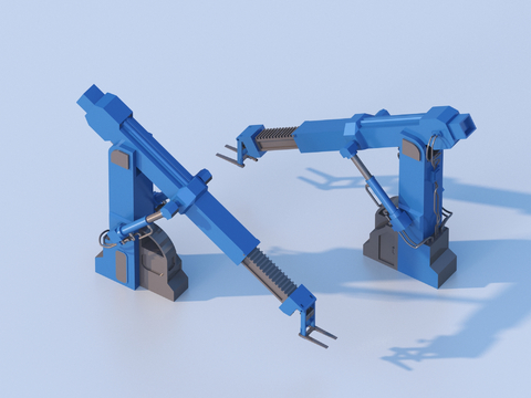  机械机床 机器设备3d模型 