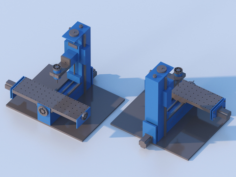  机械机床 机器设备3d模型 