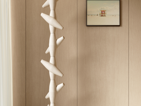  现代艺术装置 雕塑装置3d模型 