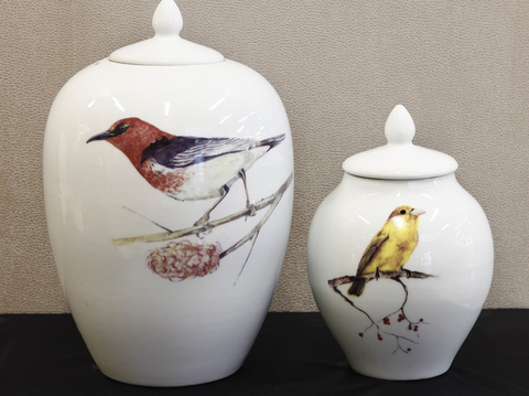  新中式陶罐 瓷瓶 器皿3d模型 