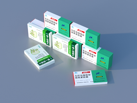  药盒 药品 药物 药水3d模型 