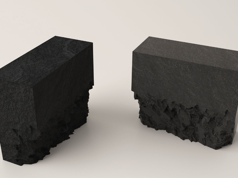  侘寂前台 接待台 咨询台 登记台3d模型 