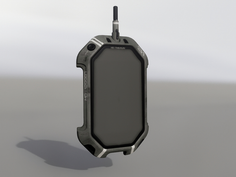  科幻控制器3d模型 