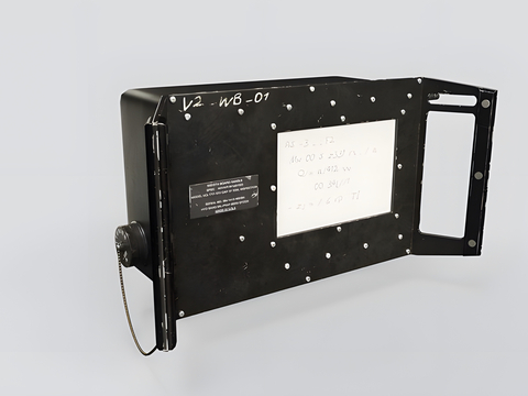  工业仪器3d模型 