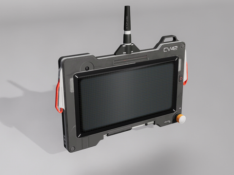  科幻控制器3d模型 