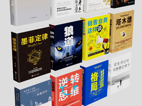  书籍 书本 书  杂志3d模型 