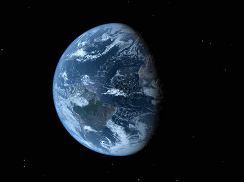  地球 星球 宇宙3d模型 