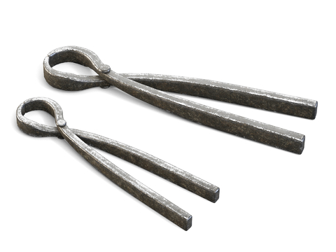  钳子 虎钳 五金工具3d模型 