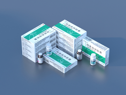  药 药盒 药品 药物 药水 医学用品3d模型 