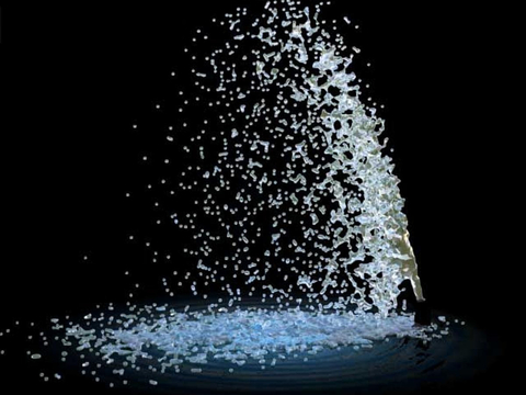  现代喷泉 水池 喷水3d模型 