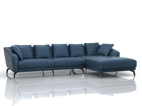  哈根HGDS-016转角沙发3d模型 