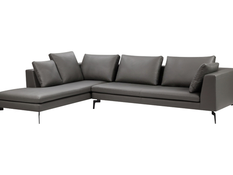  哈根HGDS001_L型沙发3d模型 