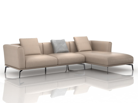  哈根HGDS-028 转角沙发3d模型 