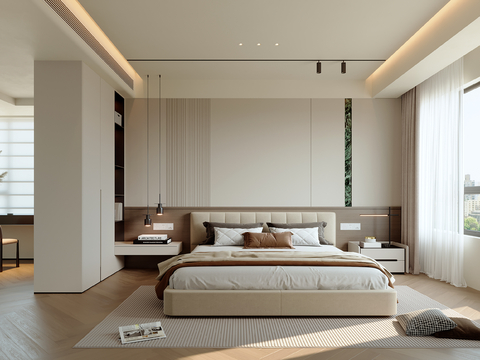 奶油风 卧室 客厅