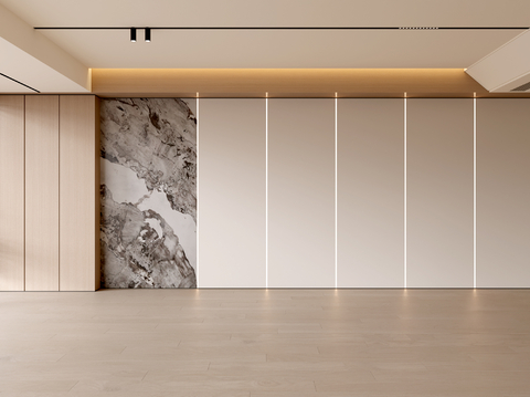  现代客厅 奶油客厅 沙发背景墙 客厅背景 奶油风背景墙3d模型 