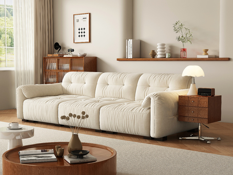  现代多人沙发 客厅3d模型 