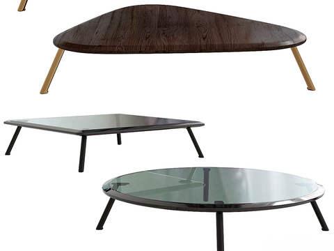  Sullivan minotti咖啡桌3d模型 