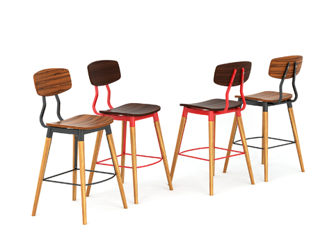  现代椅子模型3d模型 