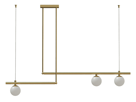  现代简约吊灯 吊灯 简约吊灯 餐厅吊灯 轻奢吊灯 吊灯 灯3d模型 