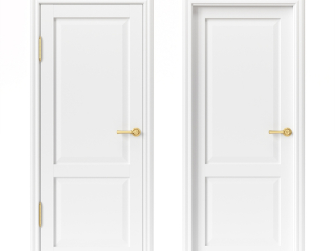  Uberture门业·新古典系列 PDG 82002单开门3d模型 