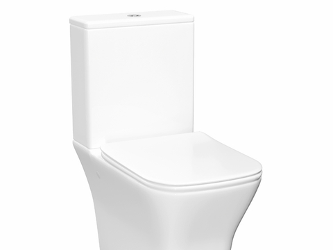  OM DIWO斯摩棱斯克5420无缘紧凑型马桶3d模型 