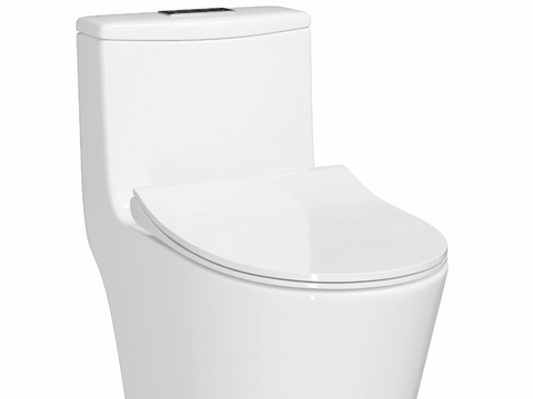  OM DIWO乌格利奇6410整体式马桶3d模型 