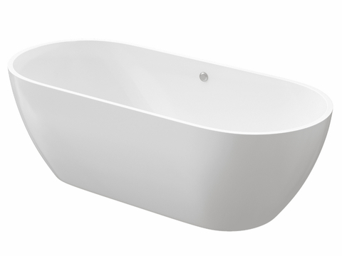  STWORKI人造石浴缸 卑尔根款浴缸3d模型 