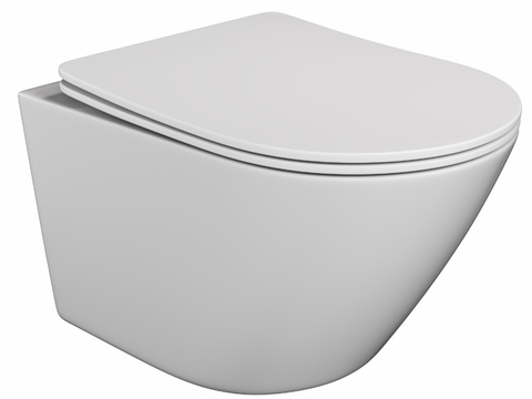  OM 壁挂式马桶 STWORKI Levanger S074坐便器3d模型 