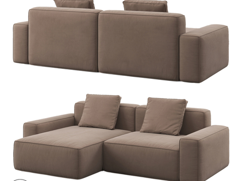  OM沙发多伦多双人沙发3d模型 