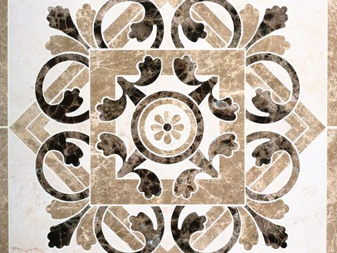  欧式石材拼花 大理石拼花 