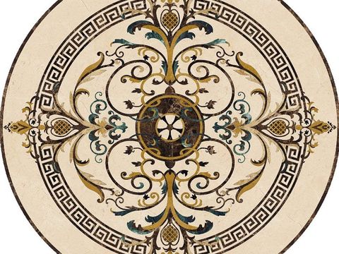  欧式石材拼花 大理石拼花 