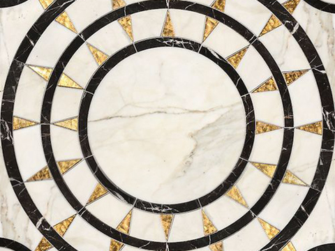  现代石材拼花 大理石拼花 