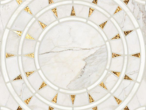  现代石材拼花 大理石拼花 