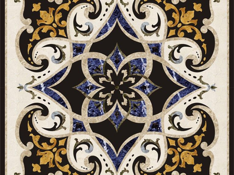  欧式石材拼花 大理石拼花 